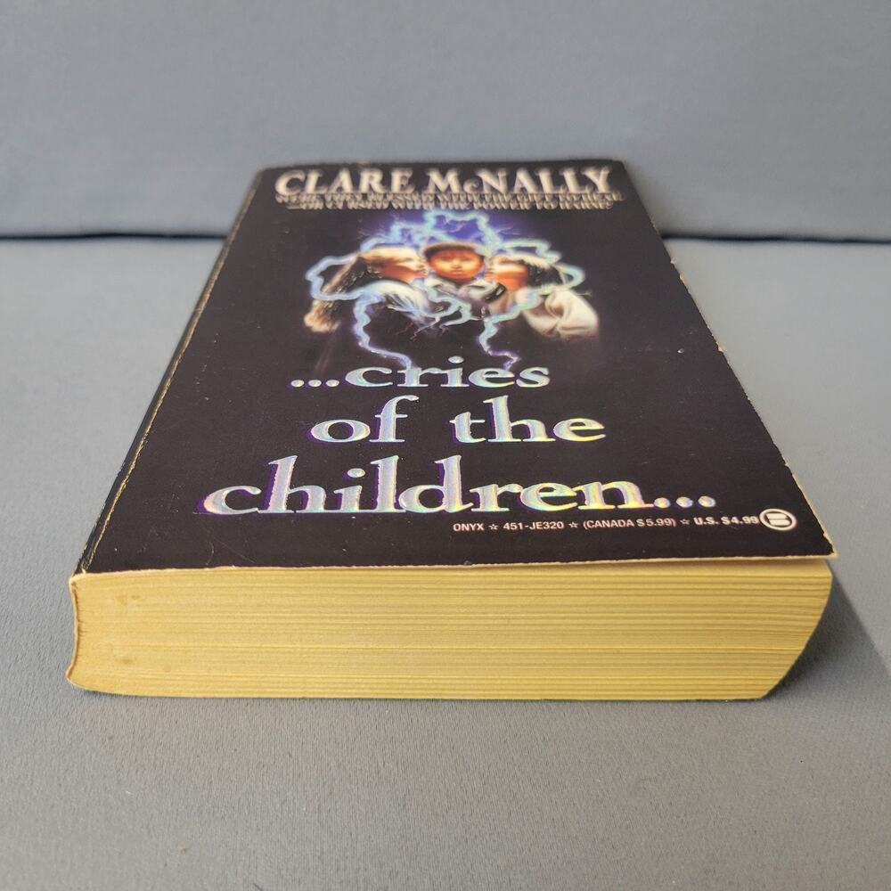Cries Of The Children Clare McNally Book Paperback Horror 1992 First Printing - Picture 9 of 15